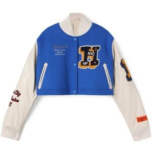 Heron Preston Wool Varsity Jacket